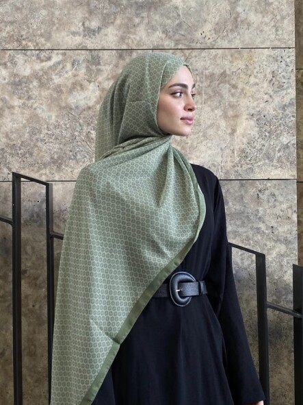 YONCA DESEN ŞAL - YEŞİL - 