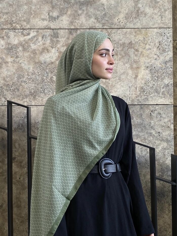 YONCA DESEN ŞAL - YEŞİL - 1